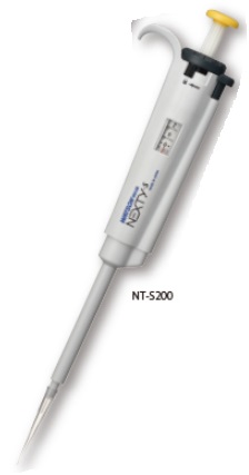 NT-S200 NEXTY-S200 Single Channel Pipette, 20-200uL